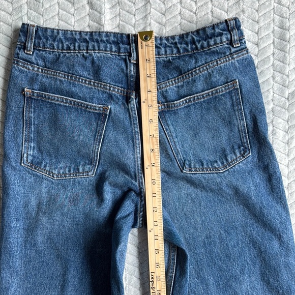 Zara Blue Flare & Wide Leg Jeans - Picture 9 of 9